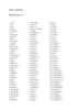 Word List A