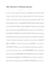 The Mystery of Edwin Drood